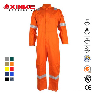 Hi vis fr for coverall with reflective tape